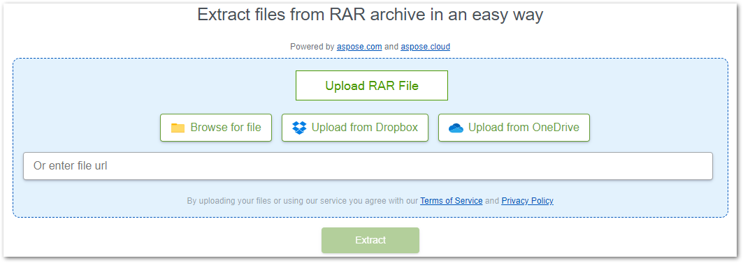 Online RAR Extractor Extract RAR Files Free